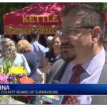 KCRA News 3 - Phil Serna at Farmer's Market 
