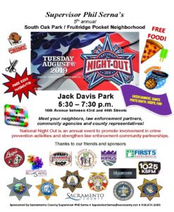 National Night Out poster